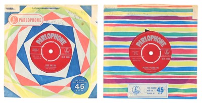 Lot 57 - THE BEATLES - RED PARLOPHONE 7" RARITIES PACK