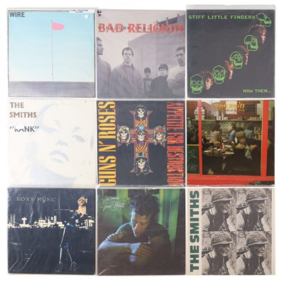 Lot 46 - PUNK, INDIE, ROCK, NEW WAVE LP PACK INCLUDING WIRE PINK FLAG