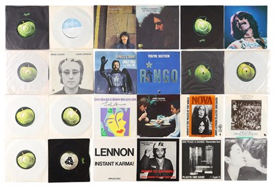 Lot 59 - THE BEATLES SOLO - 7" COLLECTION