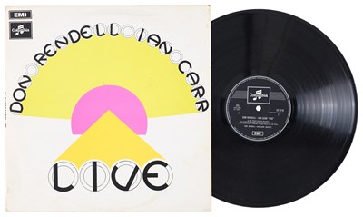 Lot 47 - DON RENDELL IAN CARR QUINTET - 'LIVE' LP - UK MONO 1969 COLUMBIA