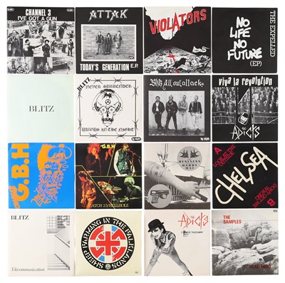 Lot 48 - PUNK 7" PACK INCLUDING RARITIES, NO FUTURE RELEASES