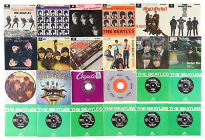 Lot 66 - THE BEATLES / SOLO - 7" COLLECTION (INC EP RUN - MOSTLY REISSUES)
