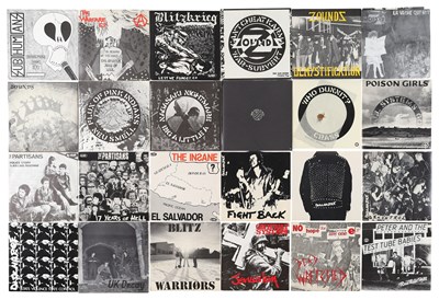 Lot 49 - PUNK 7" PACK INCLUDING SUBHUMANS, THE SYSTEM