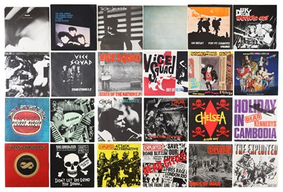 Lot 50 - PUNK, POST PUNK, NEW WAVE 7" PACK INCLUDING THE CURE, JOY DIVISION