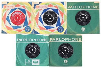 Lot 70 - THE BEATLES - LOVE ME DO / IF I FELL - UK 7" VARIATIONS PACK