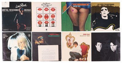 Lot 61 - LOU REED & NICO LP PACK - UK AND USA PRESSINGS