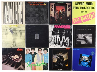 Lot 68 - PUNK, NEW WAVE, GOTH LP'S, 12"S INCLUDING JOY DIVISION, RAMONES
