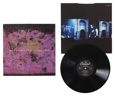 Lot 63 - MAZZY STAR - 'SO TONIGHT THAT I MIGHT SEE' LP - UK 1993 ORIGINAL, SIGNED/DRAWN SLEEVE