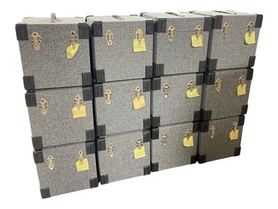 Lot 586 - TWELVE LP CASES.