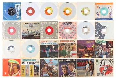Lot 71 - JAN AND DEAN, THE BEACH BOYS, SURF 7" COLLECTION