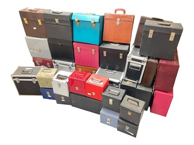 Lot 589 - APPROX 32 MIXED RECORD CASES.