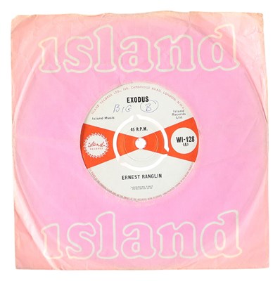 Lot 69 - ERNEST RANGLIN / BOB MARLEY RARE EXODUS 7"