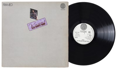 Lot 144 - THE SENSATIONAL ALEX HARVEY BAND - FRAMED LP (UK ORIGINAL - VERTIGO SWIRL - 6360 081)