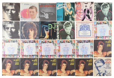 Lot 84 - DAVID BOWIE 7" PICTURE SLEEVE COLLECTION INCLUDING OVERSEAS PRESSINGS