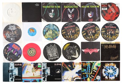 Lot 86 - METAL, HARD ROCK 7" PACK INCLUDING TORTURE, METALLICA