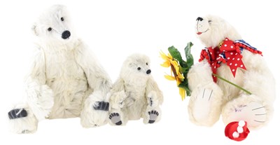 Lot 67 - TWO COLLECTABLE POLAR BEARS