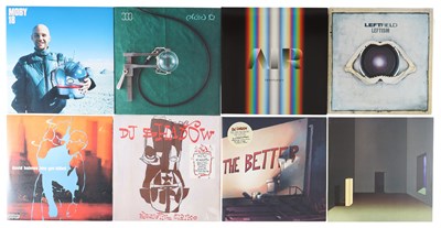 Lot 100 - ELECTRONIC, DOWNTEMPO, TRIP HOP LP PACK INCLUDING MOBY