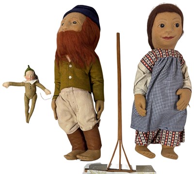 Lot 83 - THREE R. JOHN WRIGHT DOLLS