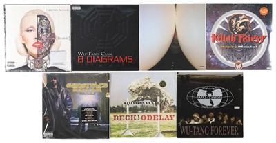 Lot 105 - HIP HOP, ELECTRO LP PACK INCLUDING CHRISTINA AGUILERA