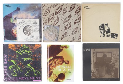 Lot 108 - SWELL MAPS AND RELATED PACK INCLUDING LP'S, 7"S AND A BOOK
