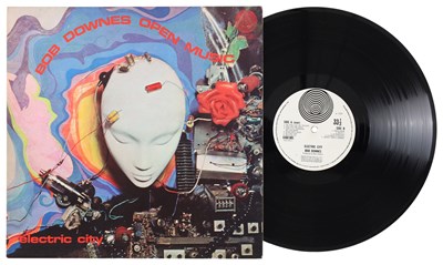 Lot 155 - BOB DOWNES OPEN MUSIC - ELECTRIC CITY LP (UK VERTIGO SWIRL - 6360 005)