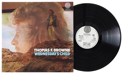 Lot 165 - THOMAS F. BROWNE - WEDNESDAY'S CHILD LP (UK ORIGINAL PRESSING - 6325 250)