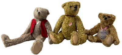 Lot 96 - THREE STEIFF BEARS