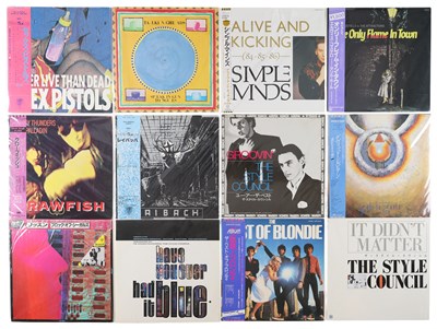 Lot 120 - PUNK, NEW WAVE, ALTERNATIVE JAPANESE PRESSING LP PACK INCLUDING SEX PISTOLS