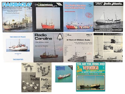 Lot 173 - RADIO / RADIO CAROLINE - LP / 7" PACK