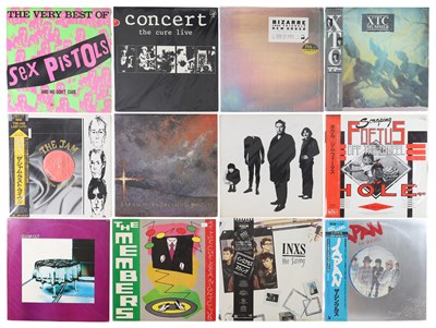 Lot 124 - PUNK, NEW WAVE, ALTERNATIVE JAPANESE PRESSING LP PACK INCLUDING SEX PISTOLS
