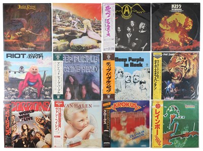 Lot 126 - HARD ROCK, METAL JAPANESE PRESSING LP PACK INCLUDING JUDAS PRIEST, LED ZEPPELIN