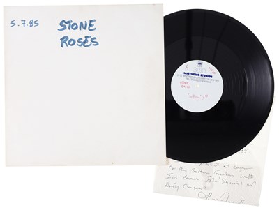 Lot 176 - THE STONE ROSES - SO YOUNG 12" CBS ACETATE