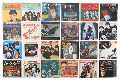 Lot 196 - POP, ROCK 60'S TO 80'S JAPANESE 7" COLLECTION INCLUDING QUEEN, BOB DYLAN