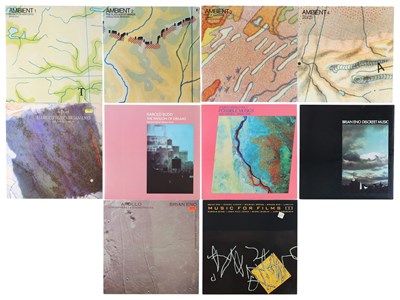 Lot 202 - BRIAN ENO AND RELATED LP PACK INCLUDING AMBIENT SERIES