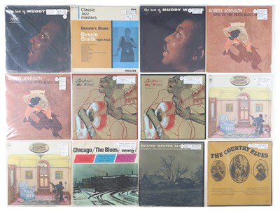 Lot 75 - BLUES LP PACK INCLUDING RARITIES MUDDY WATERS, BESSIE SMITH