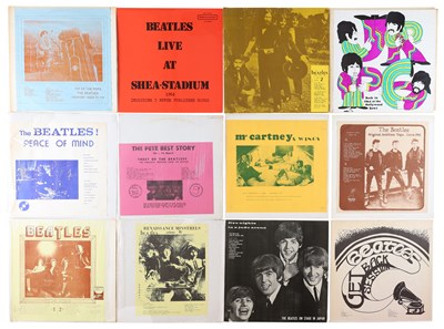 Lot 90 - THE BEATLES - PRIVATE PRESSINGS - LP COLLECTION