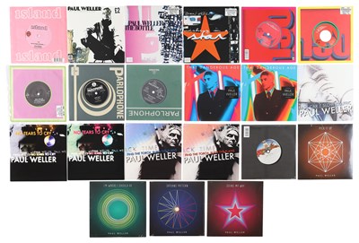 Lot 217 - PAUL WELLER 2000'S TO 2020'S 7"S, BOXSET AND CASSETTE