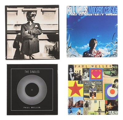 Lot 220 - RARE 7" PAUL WELLER BOX SET PACK INCLUDING BOX OF 7S