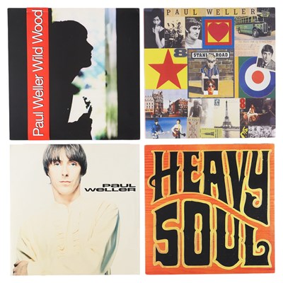 Lot 225 - PAUL WELLER 90'S ORIGINAL PRESS LP PACK INCLUDING HEAVY SOUL