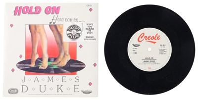 Lot 85 - JAMES DUKE - HOLD ON 7" (UK ORIGINAL - CR 93)