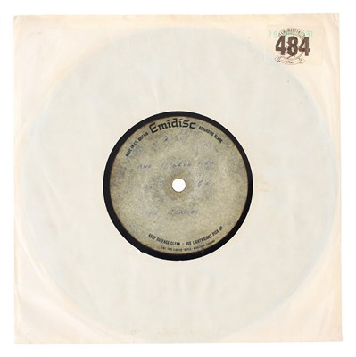 Lot 105 - THE BEATLES - AND I LOVE HER 7" EMIDISC ACETATE