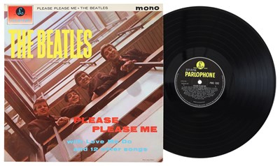 Lot 107 - THE BEATLES - PLEASE PLEASE ME LP (MONO FOURTH PRESSING - PMC 1202 - ARCHIVE/EX+ CONDITION)