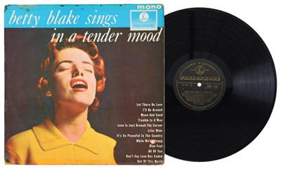 Lot 209 - RARE SWING LP BETTY BLUE SINGS IN A TENDER MOOD ORIGINAL UK PRESS