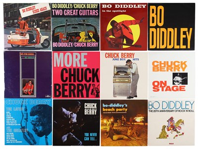 Lot 249 - BO DIDDLEY / CHUCK BERRY - LP PACK (EX+/ARCHIVE COPIES)