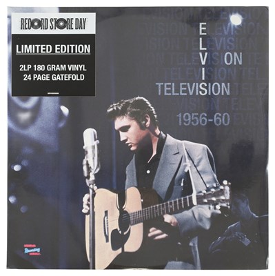 Lot 240 - ELVIS PRESLEY ON TELEVISION 1956-1960 SEALED RECORD STORE DAY LP