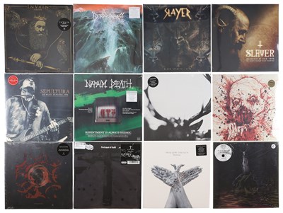 Lot 246 - MIXED METAL NEW LP'S INCLUDING THRASH, BLACK, DOOM, NU METAL AND MORE