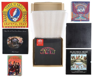 Lot 291 - PSYCH, PROG, ROCK PACK INCLUDING BOX SETS, BOOKS