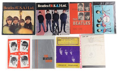 Lot 251 - THE BEATLES - PROGRAMME COLLECTION INC UK, US AND AUSTRALIA.