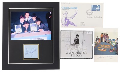 Lot 304 - THE BEATLES - BEATLES-RELATED AUTOGRAPH COLLECTION.
