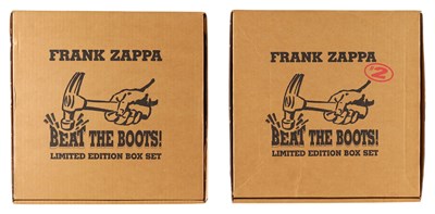 Lot 298 - FRANK ZAPPA BEAT THE BOOTS! BOX SET PACK